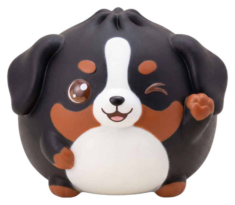 Mascotte qui fait coucou