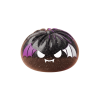 Dumpling Squishy Bat Halloween Purpurina Negra — squishy antiestrés slow-rise