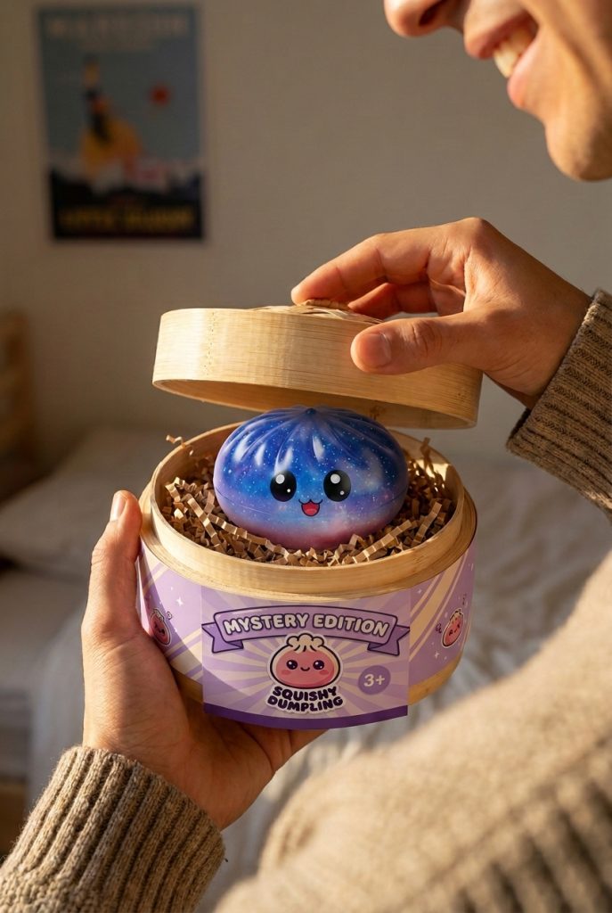 Unboxing de Mystery Dumpling Squishy Sorpresa Adorable