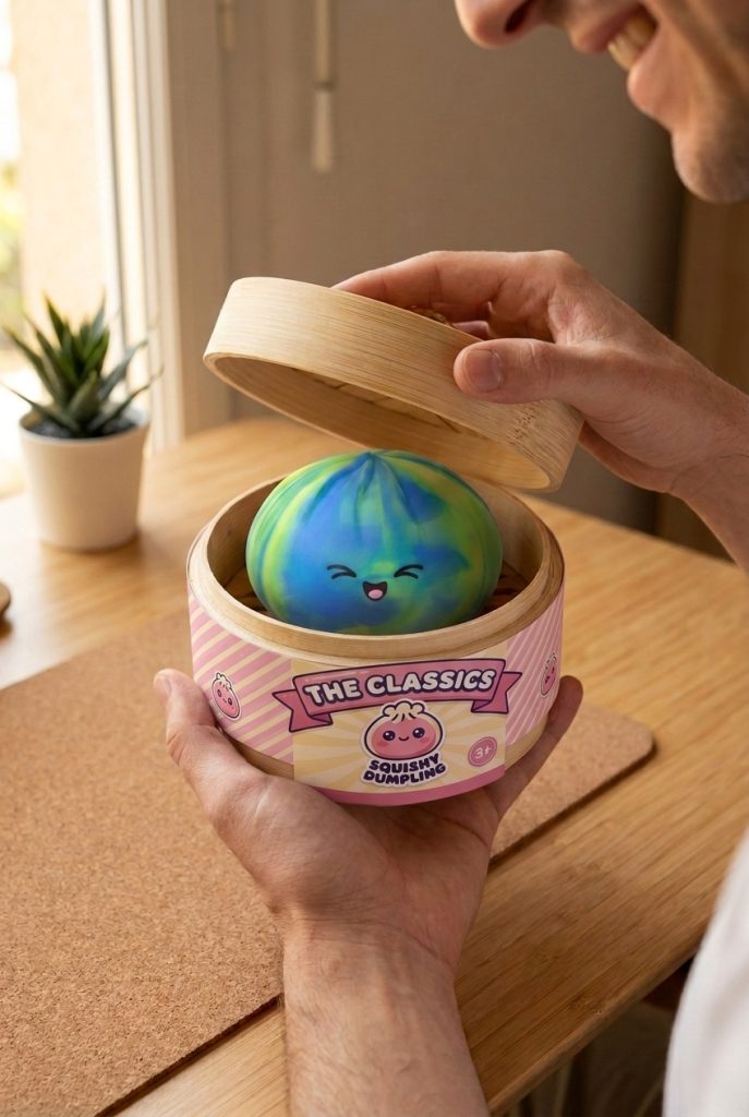 Unboxing de Rainbow Dumpling Squishy Multicolor