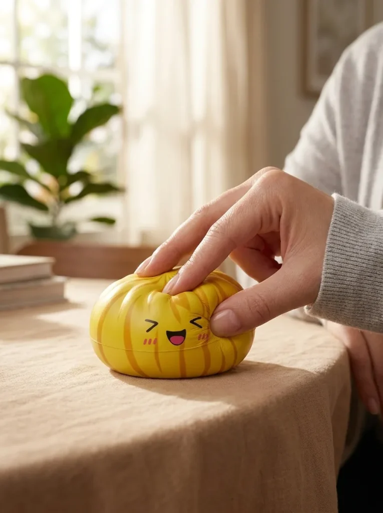 Dumpling Squishy Bun Mystery Sorpresa apretado entre los dedos