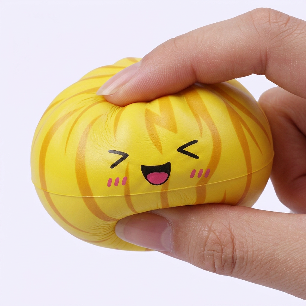 Dumpling Squishy Bun Mystery Sorpresa — efecto slow-rise, la espuma recupera su forma