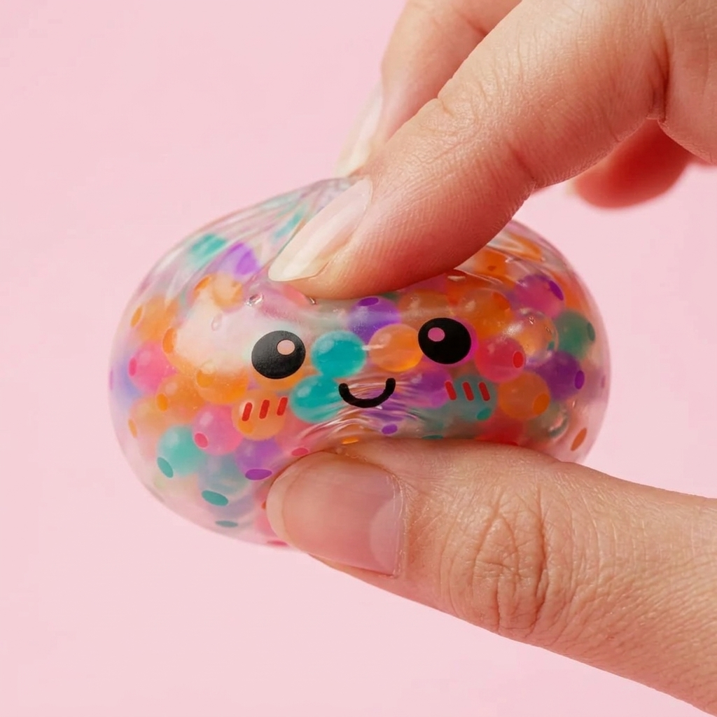 Squishy Dumpling Multicolor Burbujas Suaves — efecto slow-rise, la espuma recupera su forma