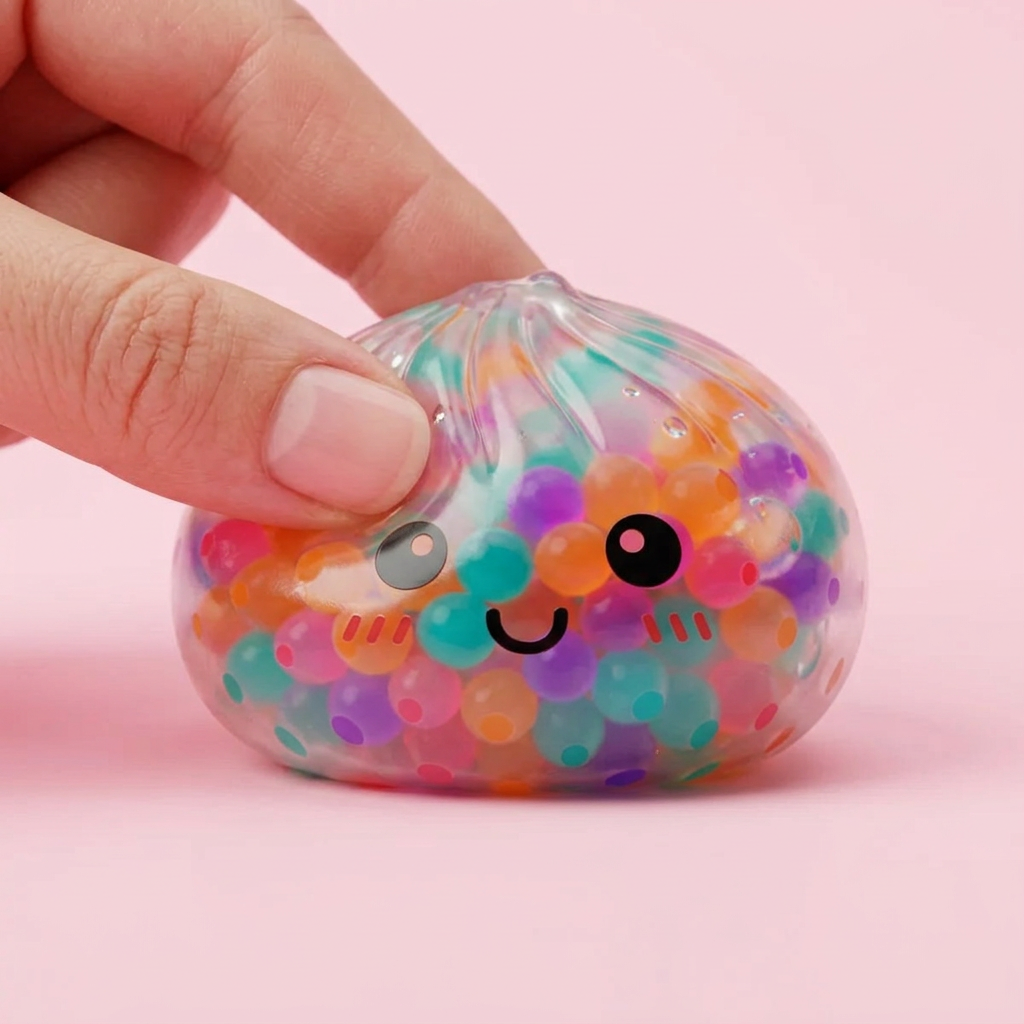 Squishy Dumpling Multicolor Burbujas Suaves apretado, material squishy
