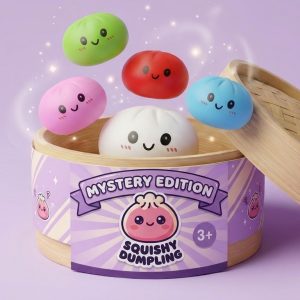 Dumpling Squishy Mystery Box Sorpresa — squishy antiestrés slow-rise
