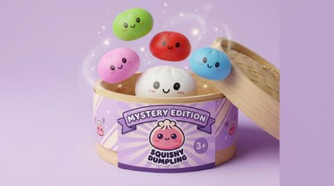 Dumpling Squishy Mystery Box Sorpresa — squishy antiestrés slow-rise