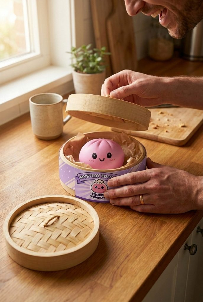Unboxing de Dumpling Squishy Mystery Box Sorpresa
