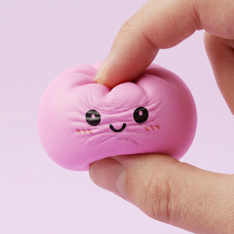 Dumpling Squishy Mystery Box Sorpresa apretado, material squishy