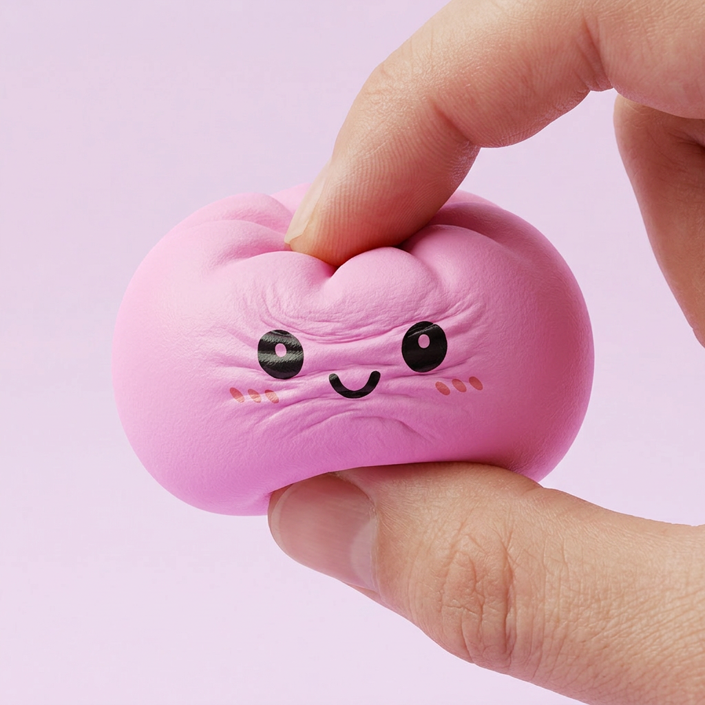 Dumpling Squishy Mystery Box Sorpresa apretado, material squishy
