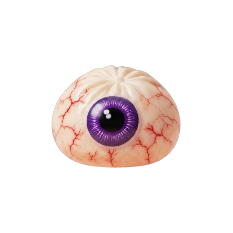 Dumpling Squishy Ojo Halloween Terrorífico — squishy antiestrés slow-rise