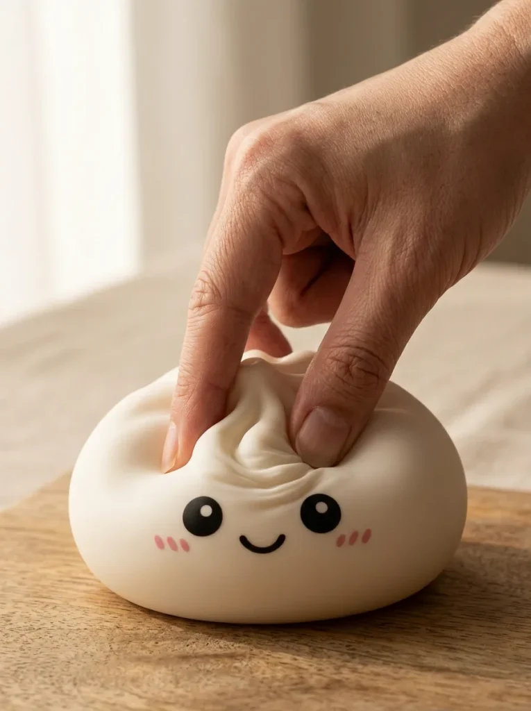 Giant Dumpling Squishy Gigante XXL apretado entre los dedos