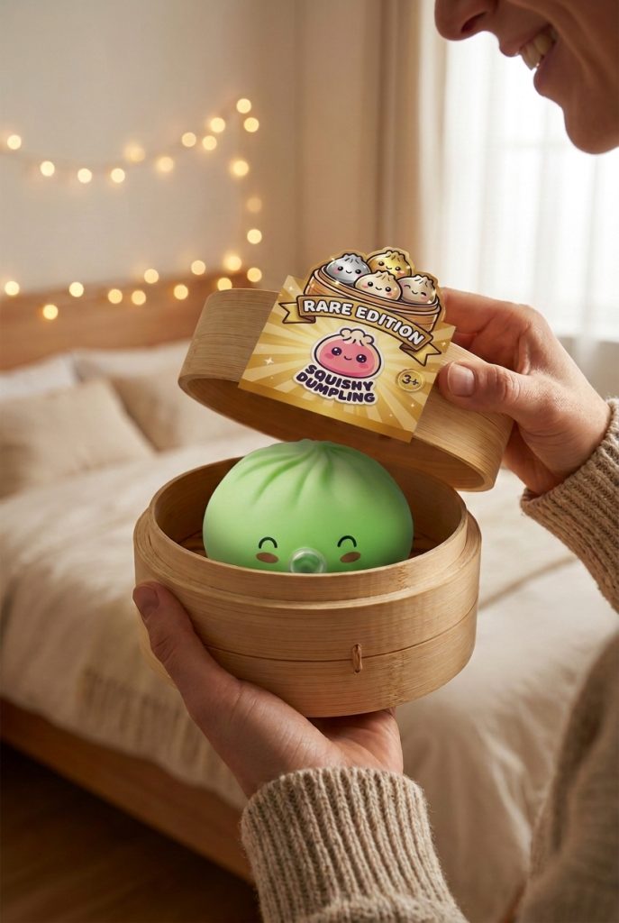 Unboxing de Dumpling Squishy Matcha Vert Rare Blow