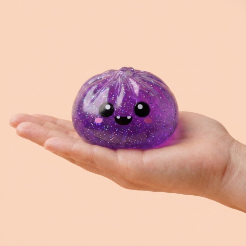 Dumpling Squishy Halloween Set de 5 Diseños en la mano, tamaño real