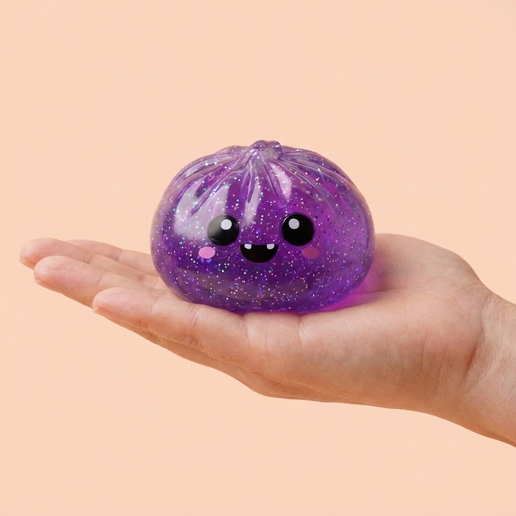 Dumpling Squishy Halloween Set de 5 Diseños en la mano, tamaño real