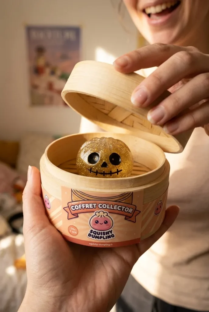 Unboxing de Dumpling Squishy Halloween Set de 5 Diseños