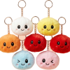 Dumpling Squishy Llavero Peluche X6 — squishy antiestrés slow-rise kawaii