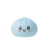 Giant Dumpling Squishy Azul Jumbo 15 cm — squishy antiestrés slow-rise kawaii