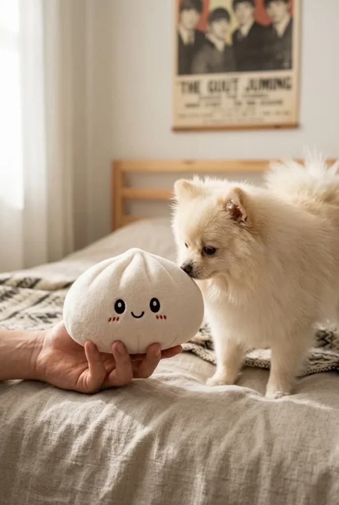 Squishy Dumpling Big Cojín Gigante y un animal