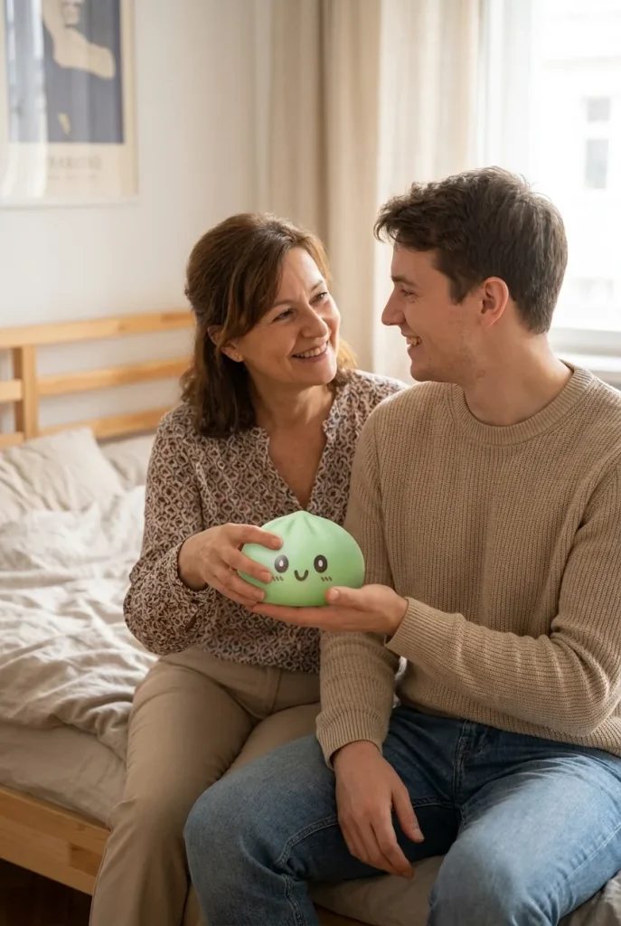 Giant Dumpling Squishy Verde Jumbo de regalo