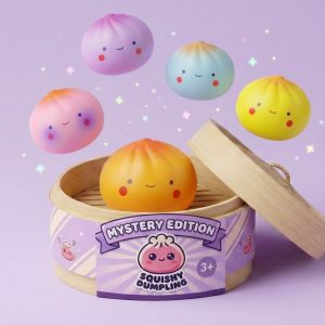 Dumpling Squishy Blind Box Mini x24 — squishy antiestrés slow-rise