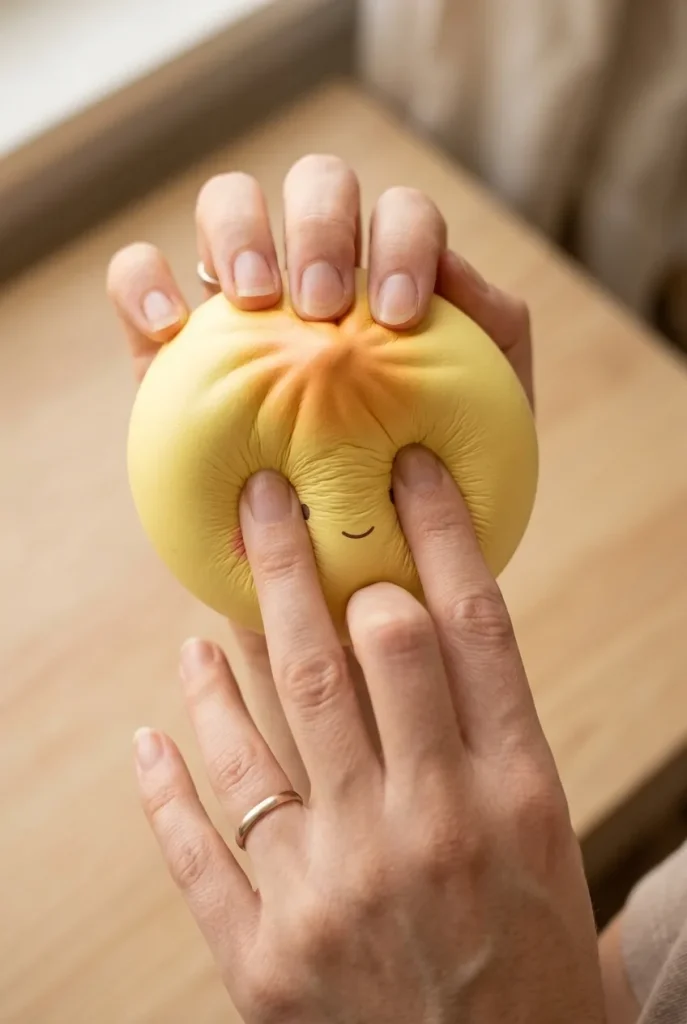 Dumpling Squishy Blind Box Mini x24 apretado entre los dedos