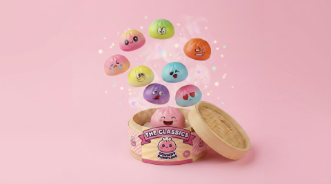 Mini Dumpling Squishy Kawaii Sorpresa — squishy antiestrés slow-rise