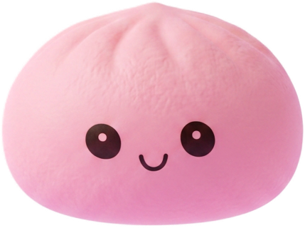 Mini Dumplings Squishy Mystery Sorpresa — squishy solo, tamaño real