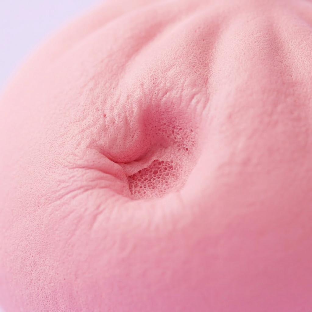 Mini Dumplings Squishy Mystery Sorpresa — primer plano macro de la textura