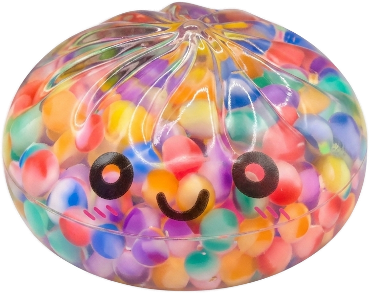 Mystery Dumpling Squishy Burbuja Dulce — squishy solo, tamaño real