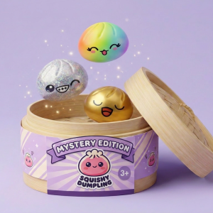 Rare Dumpling Squishy Mystery Coleccionable — el squishy raro de la caja sorpresa