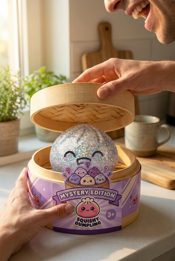 Unboxing de Rare Dumpling Squishy Mystery Coleccionable