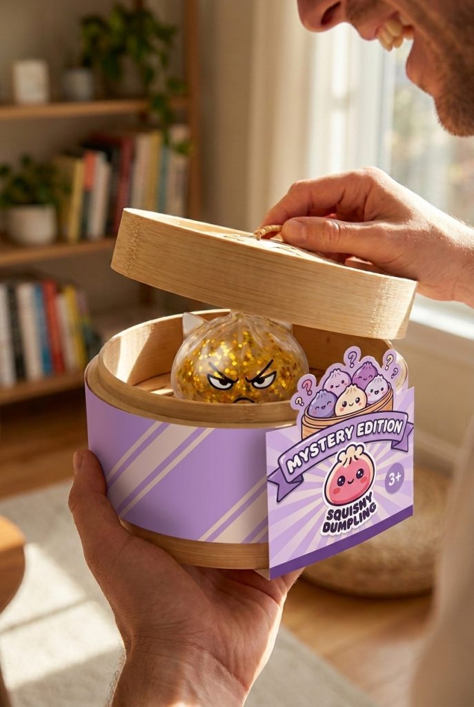 Unboxing de Glitter Dumpling Squishy Rare Unicornio Mágico