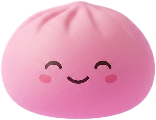 Mystery Dumpling Squishy Caja Sorpresa — squishy solo, tamaño real