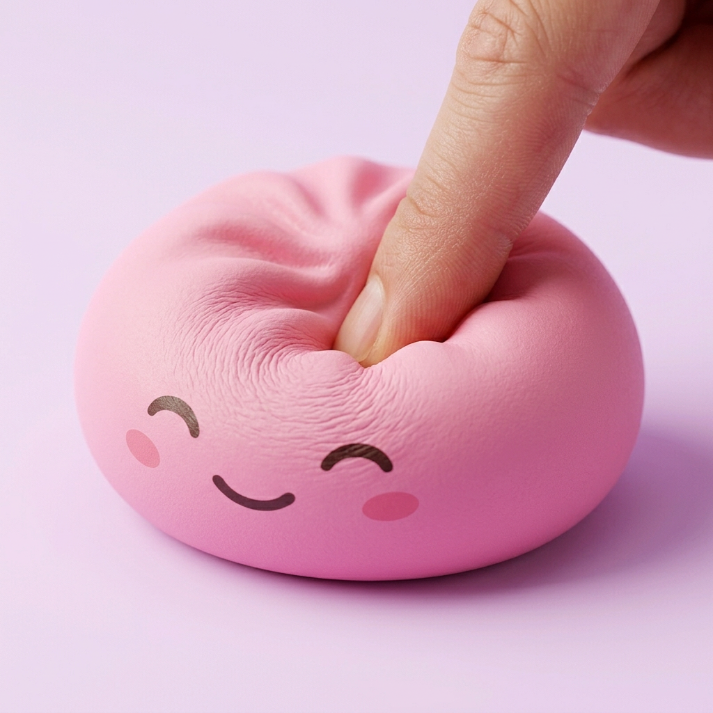 Mystery Dumpling Squishy Caja Sorpresa — efecto slow-rise, la espuma recupera su forma