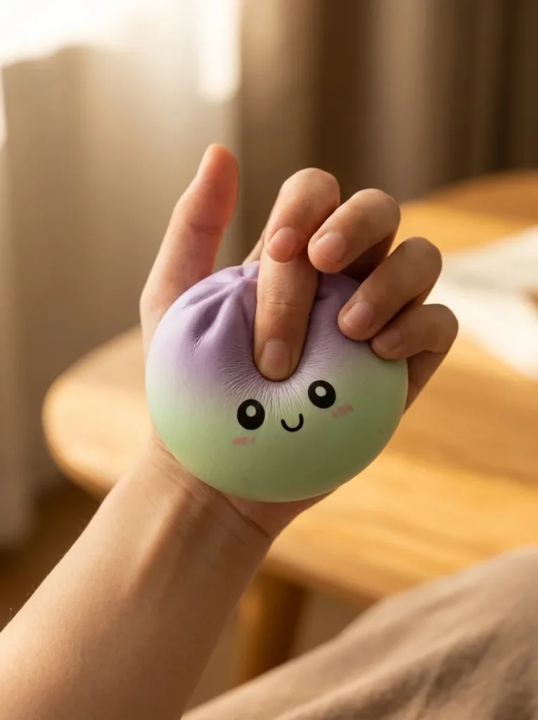 Dumpling Squishy Ombre Mystery Degradado apretado entre los dedos
