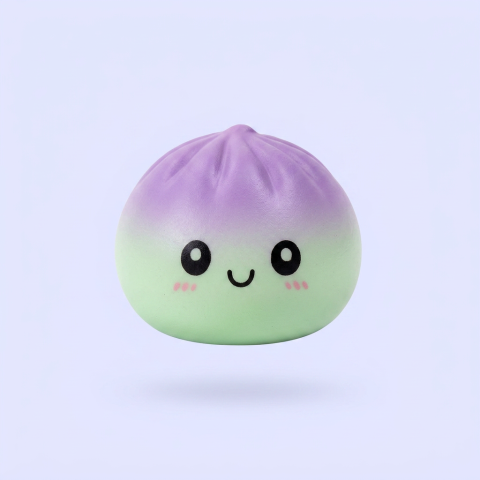 Dumpling Squishy Ombre Mystery Degradado — el squishy raro de la caja sorpresa