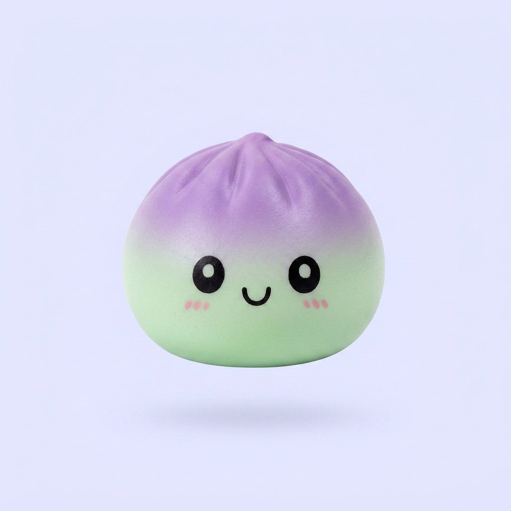 Dumpling Squishy Ombre Mystery Degradado — el squishy raro de la caja sorpresa