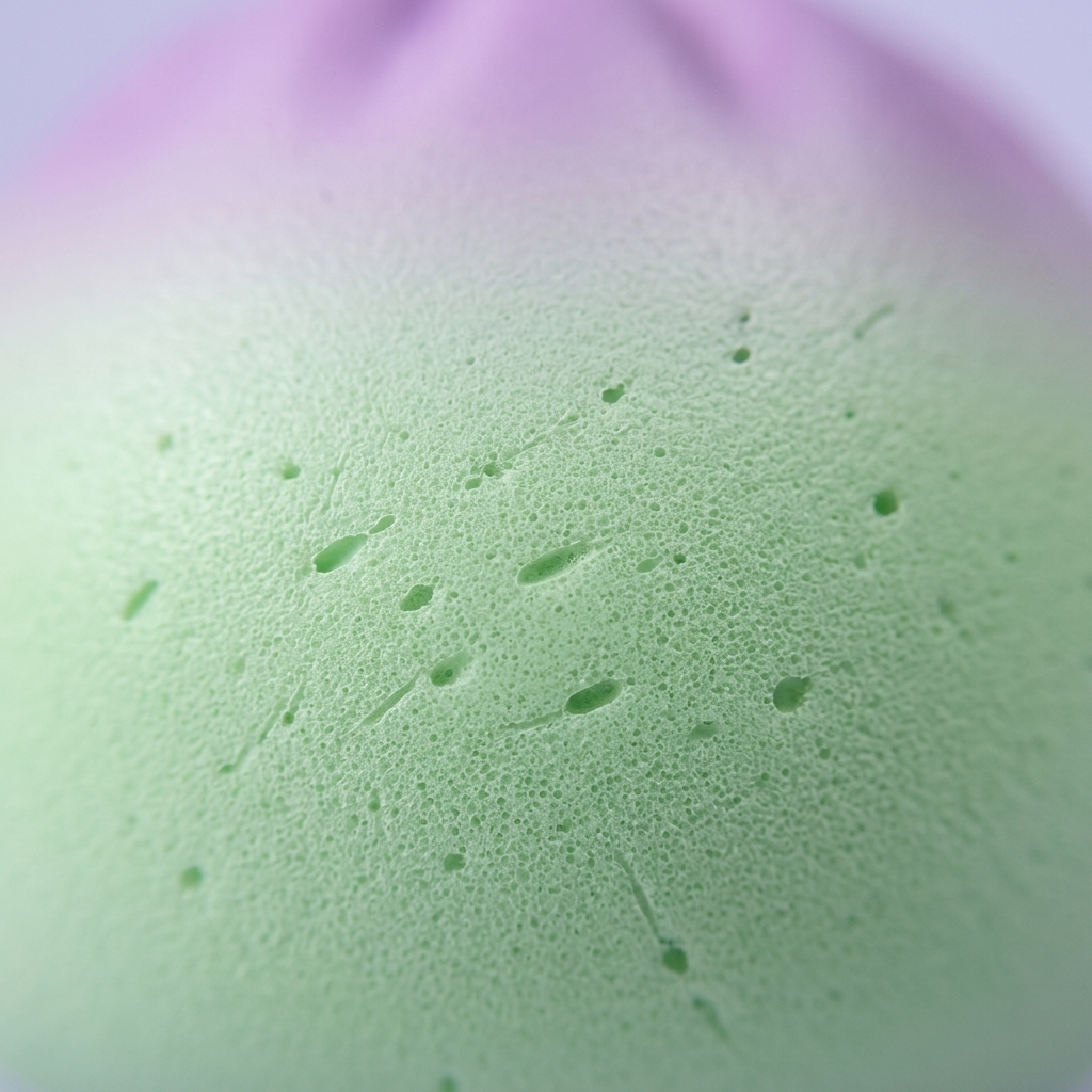 Dumpling Squishy Ombre Mystery Degradado — primer plano macro de la textura