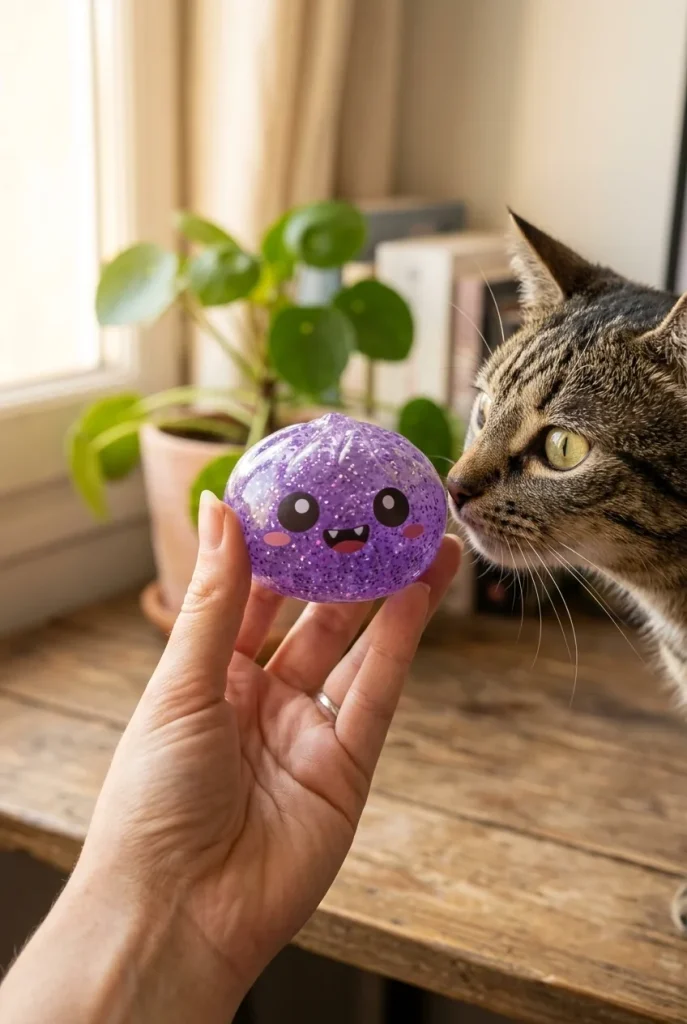 Squishy Dumpling Mystery Halloween Caja Sorpresa y un animal