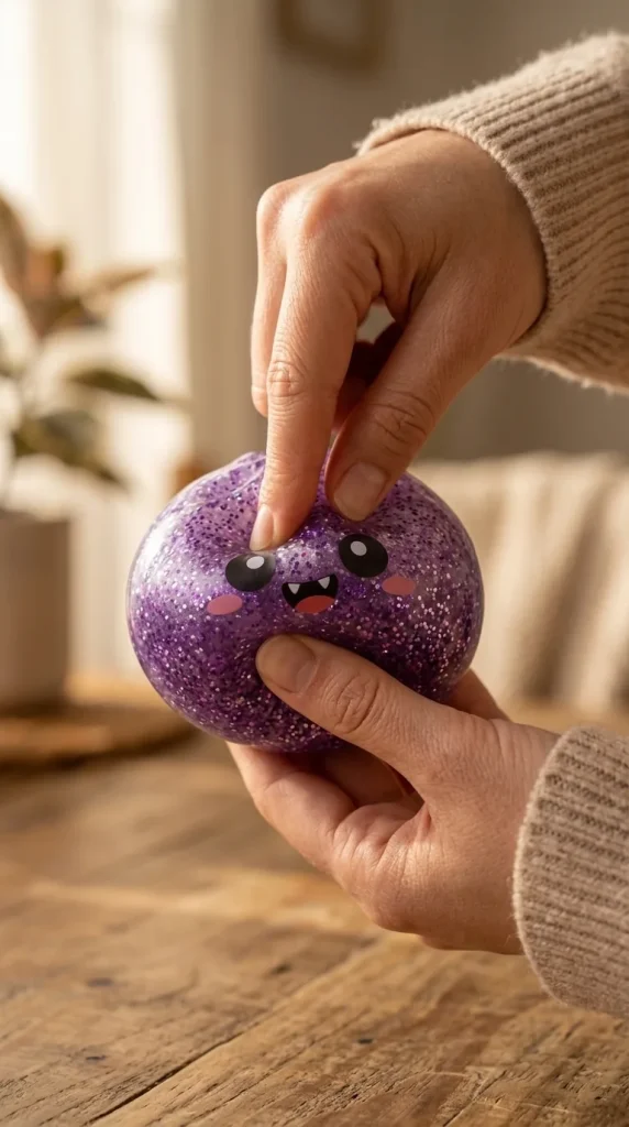 Squishy Dumpling Mystery Halloween Caja Sorpresa apretado entre los dedos