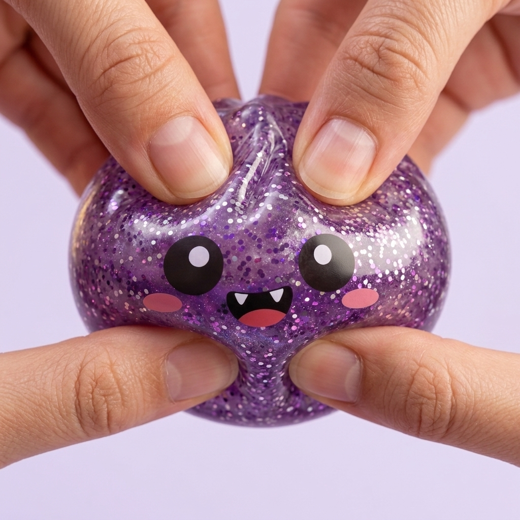 Squishy Dumpling Mystery Halloween Caja Sorpresa apretado, material squishy