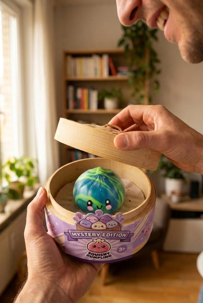 Unboxing de Dumpling Squishy Mystery Tie Dye Mini