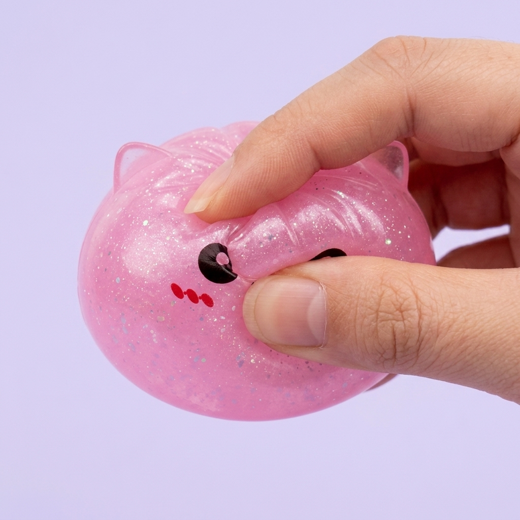 Dumpling Squishy Unicornio Mystery Mini — efecto slow-rise, la espuma recupera su forma