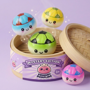 Mystery Dumpling Squishy Edición Fútbol — squishy antiestrés slow-rise