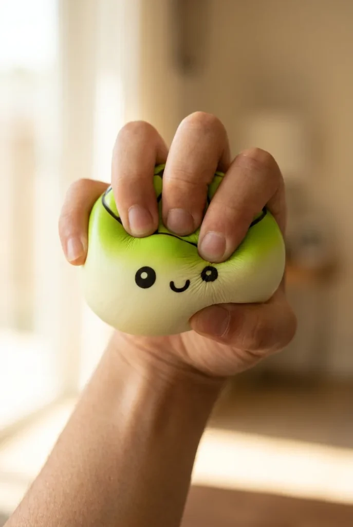 Mystery Dumpling Squishy Edición Fútbol apretado entre los dedos
