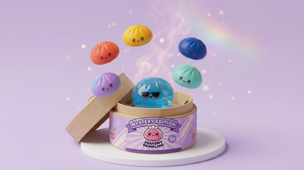 Mystery Dumpling Squishy Edición Verano — squishy antiestrés slow-rise
