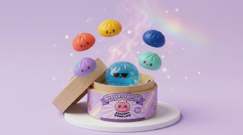 Mystery Dumpling Squishy Edición Verano — squishy antiestrés slow-rise