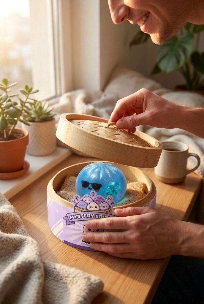 Unboxing de Mystery Dumpling Squishy Edición Verano