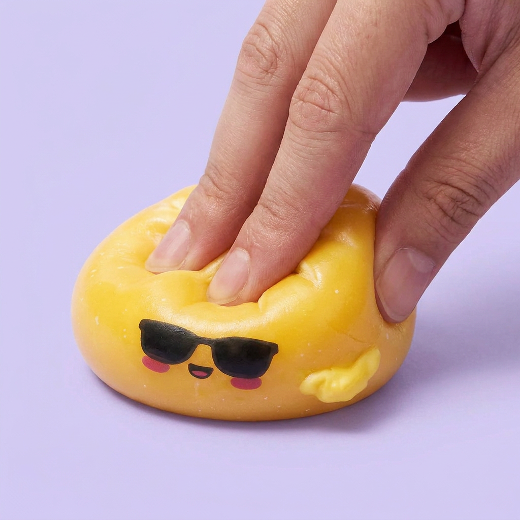 Mystery Dumpling Squishy Gafas de Sol — efecto slow-rise, la espuma recupera su forma