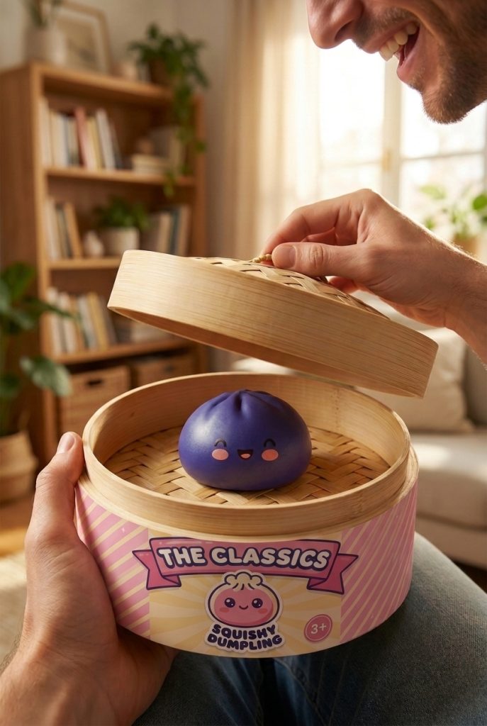 Unboxing de Navy Dumpling Squishy Azul Marino Medianoche